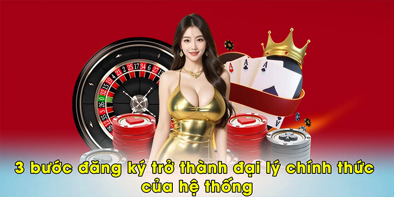 3 bước đăng ký trở thành đại lý chính thức của hệ thống